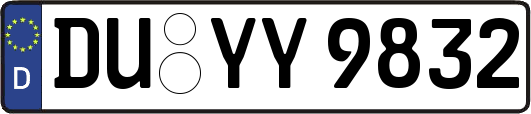 DU-YY9832