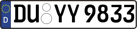 DU-YY9833