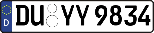 DU-YY9834