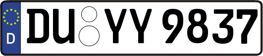 DU-YY9837