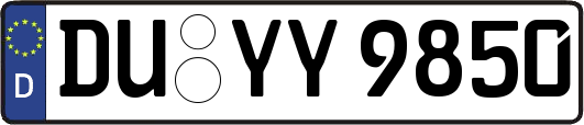 DU-YY9850