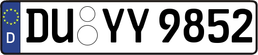 DU-YY9852