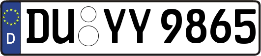 DU-YY9865