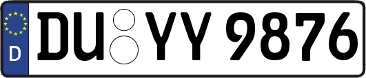 DU-YY9876