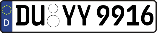 DU-YY9916