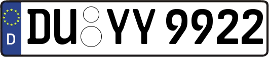 DU-YY9922