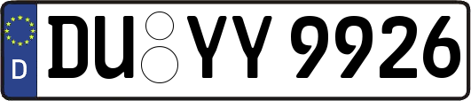 DU-YY9926