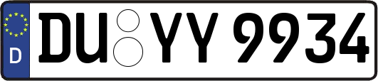 DU-YY9934