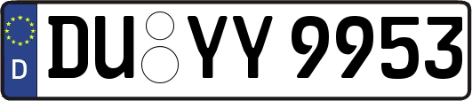 DU-YY9953