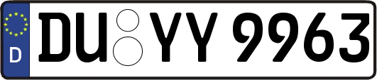 DU-YY9963