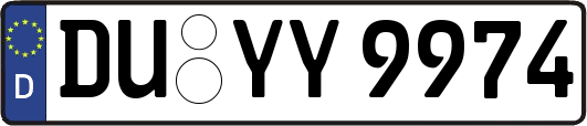 DU-YY9974