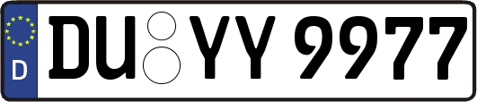 DU-YY9977