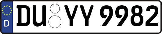 DU-YY9982