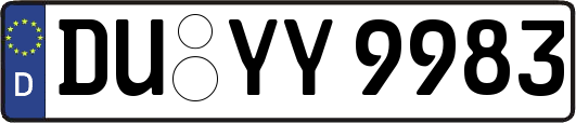 DU-YY9983