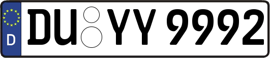 DU-YY9992