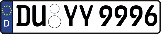 DU-YY9996