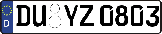 DU-YZ0803