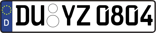 DU-YZ0804