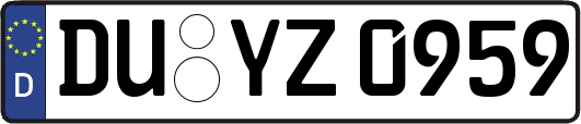 DU-YZ0959
