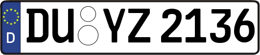 DU-YZ2136