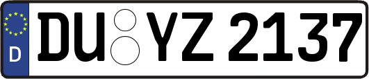 DU-YZ2137
