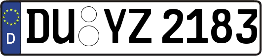 DU-YZ2183