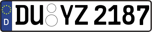 DU-YZ2187