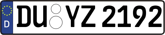 DU-YZ2192