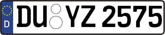 DU-YZ2575