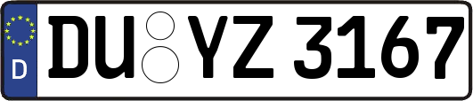 DU-YZ3167