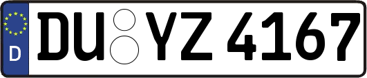 DU-YZ4167