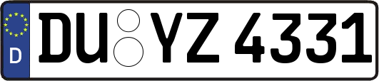 DU-YZ4331