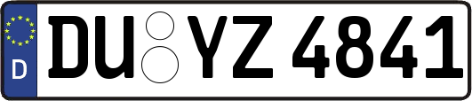 DU-YZ4841