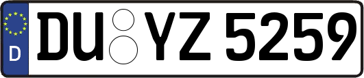 DU-YZ5259