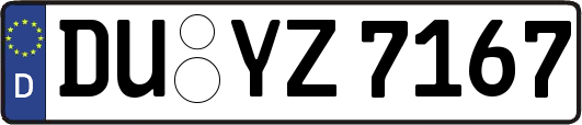 DU-YZ7167
