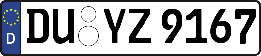 DU-YZ9167