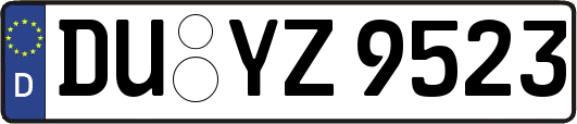 DU-YZ9523