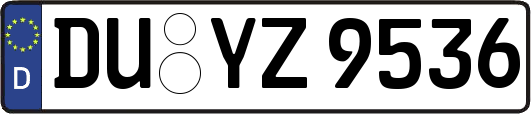 DU-YZ9536