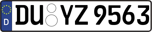 DU-YZ9563