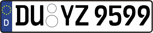 DU-YZ9599