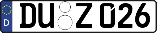 DU-Z026