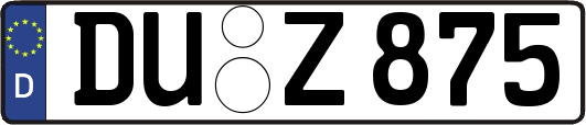DU-Z875