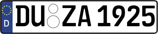 DU-ZA1925