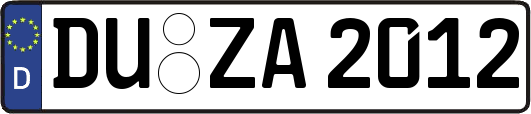 DU-ZA2012