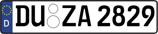 DU-ZA2829
