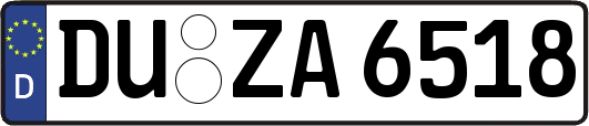 DU-ZA6518