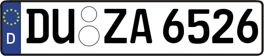 DU-ZA6526