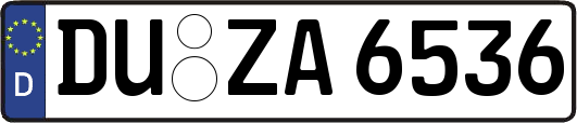 DU-ZA6536