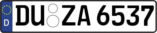 DU-ZA6537