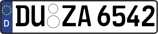 DU-ZA6542